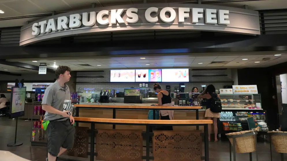 Eine Starbucks-Filiale in den USA. (Archivbild)