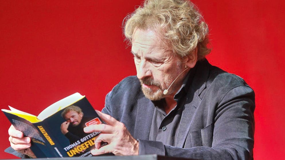 Thomas Gottschalk präsentierte sein neues Buch «Ungefiltert» auch auf der Frankfurter Buchmesse.