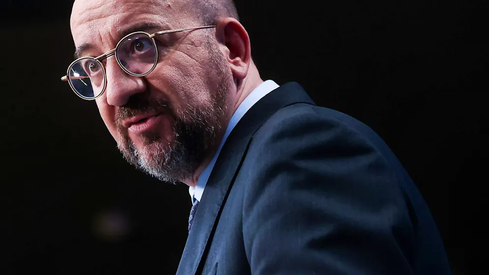 Le président du Conseil européen Charles Michel a appelé depuis la Suisse à rester ferme contre la Russie (archives).