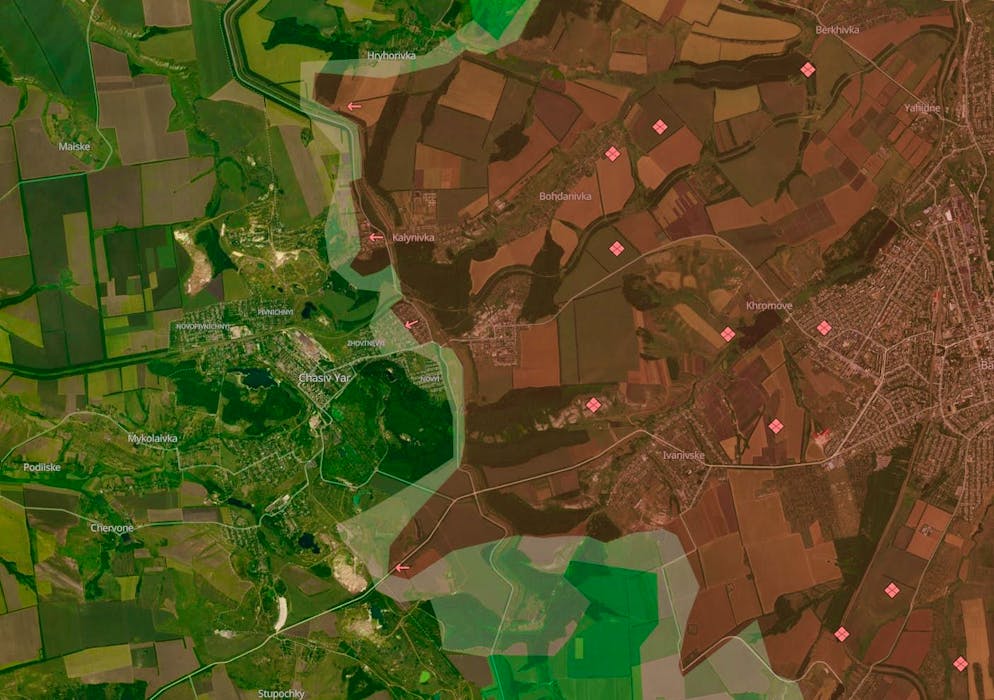 Chassiv Yar on October 31.