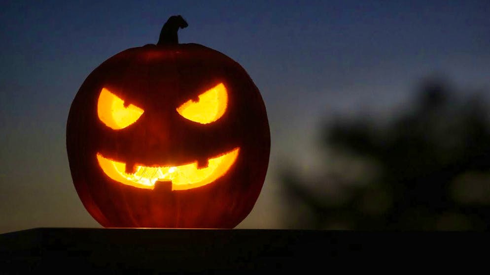 Although the majority of people dressed up behaved correctly, there was once again a lot of damage to property and disturbances of the peace on Halloween this year. (archive picture)