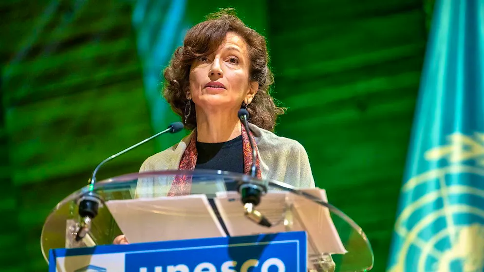 Unesco Director-General Audrey Azoulay called on countries to ensure that the murders of journalists do not go unpunished. (archive picture)