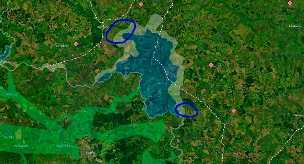 Kursk on October 31: The territories lost by the Ukrainians are encircled.