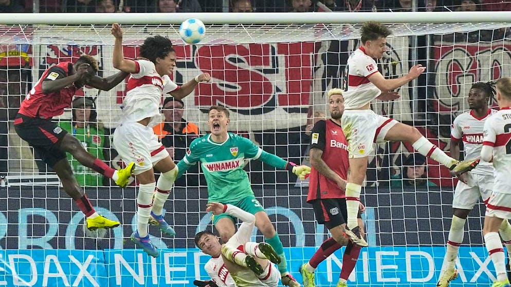 Stuttgart goalkeeper Alexander Nübel caused Leverkusen to despair