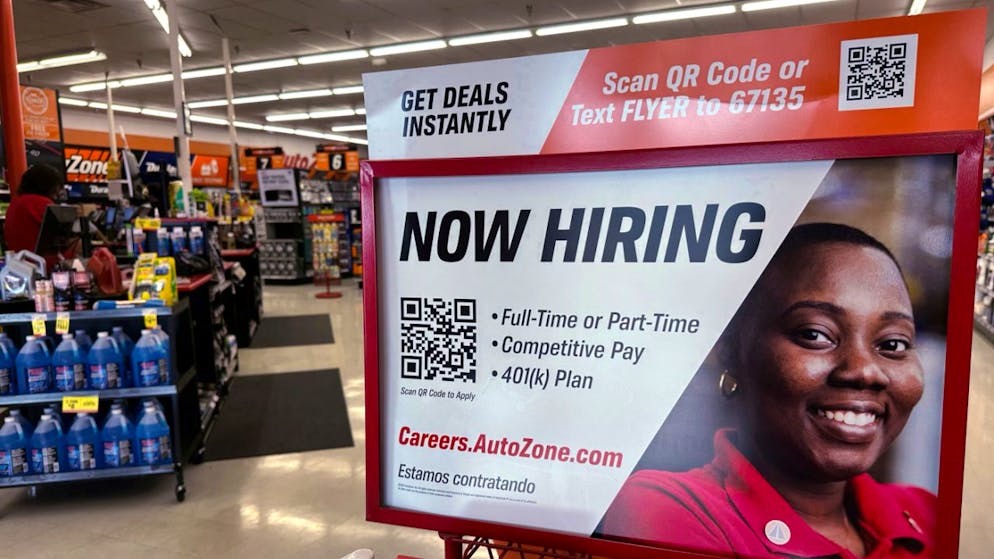 Les créations d'emplois d'août et septembre ont par ailleurs été révisées à la baisse (archives).