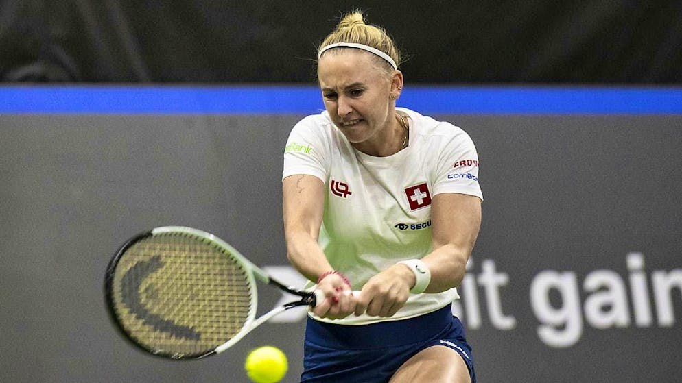 Jil Teichmann was unlucky in the quarter-finals