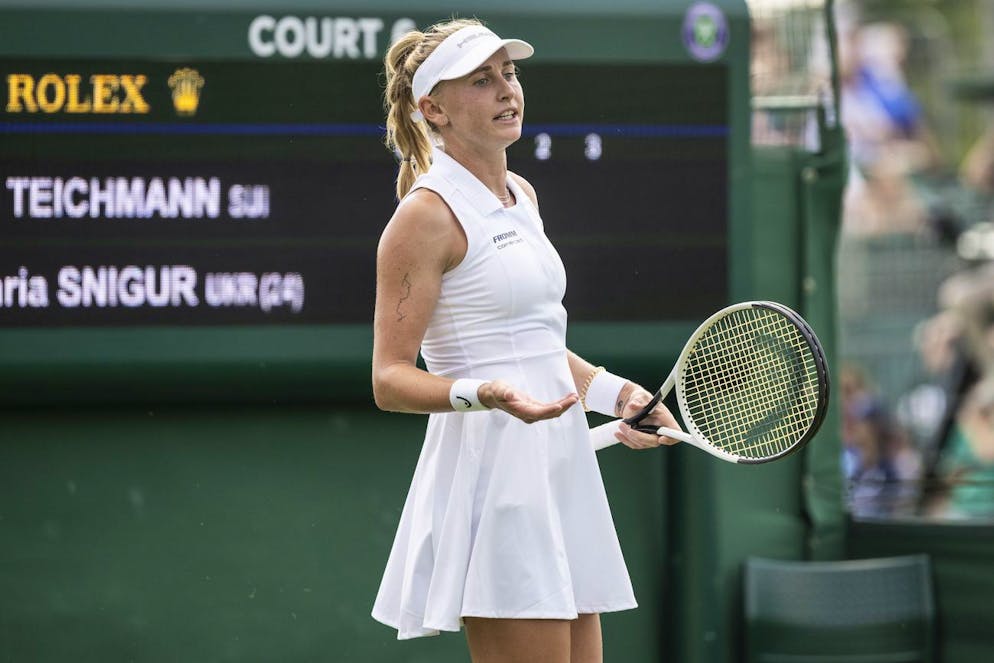 Jil Teichmann a échoué en quart de finale à Merida (archives).