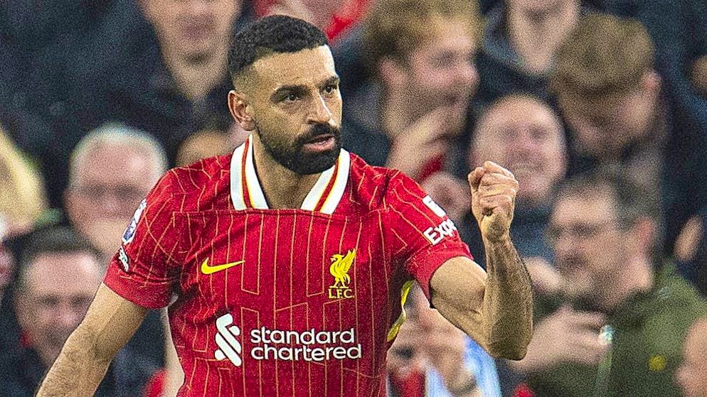 Mo Salah fired Liverpool to victory against Brigbhton.