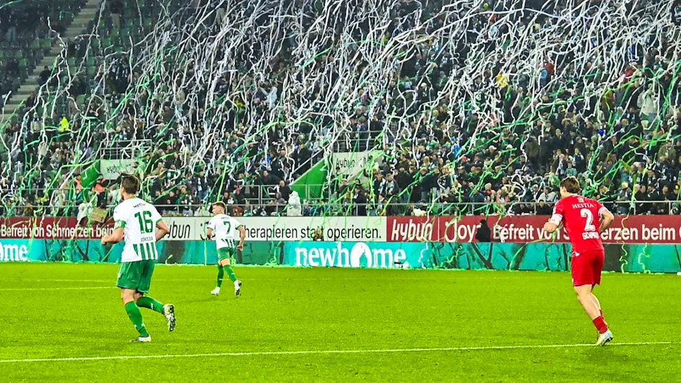 The support from the stands was right in St. Gallen, but the Espen were once again unable to secure victory
