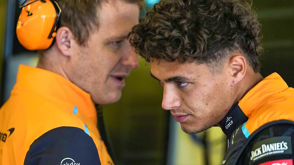 Lando Norris benefited from the stable order in the McLaren team