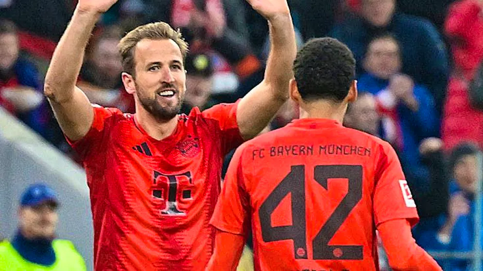 Harry Kane scores twice against Union.
