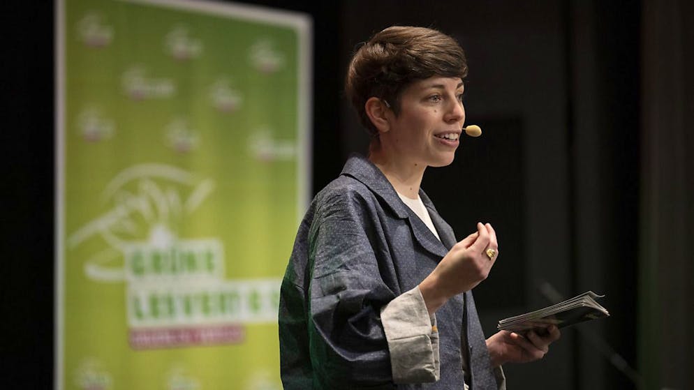 Lisa Mazzone, presidente dei Verdi svizzeri