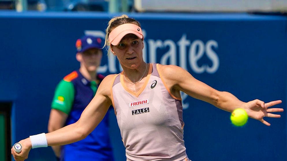 Viktorija Golubic will play her fifth final on the WTA Tour on Sunday in Jiujiang