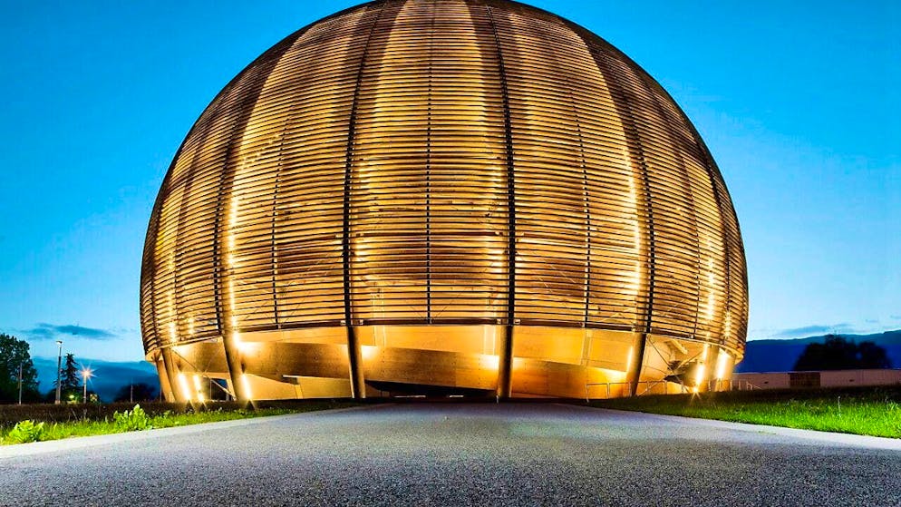 The CERN visitor center in Geneva. (archive picture)