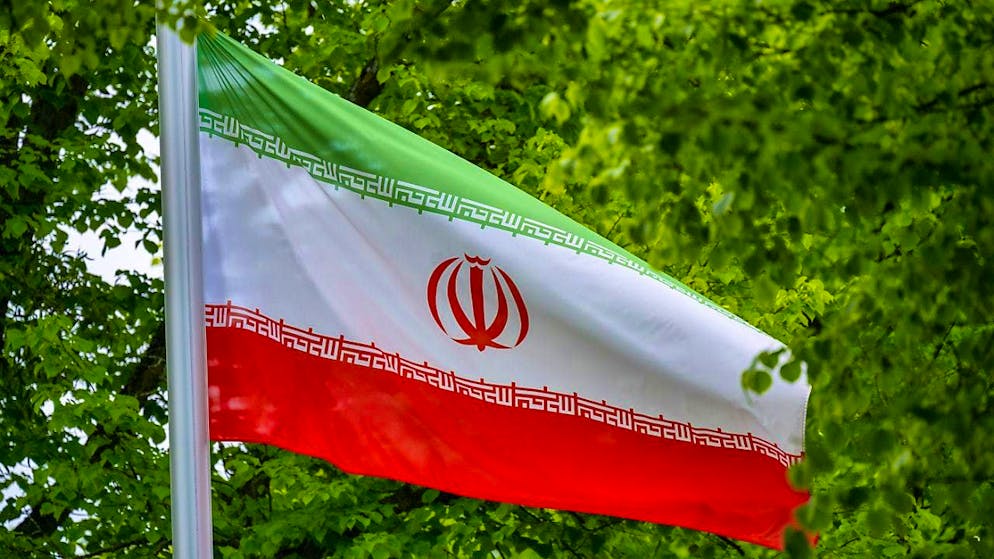 ARCHIVE - The flag of the Islamic Republic of Iran flies in the wind. Photo: Monika Skolimowska/dpa