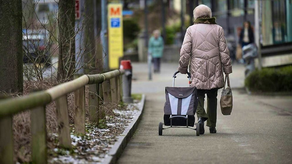 In the canton of Aargau, around 9 percent of old-age pensioners received supplementary benefits last year. (symbolic image)