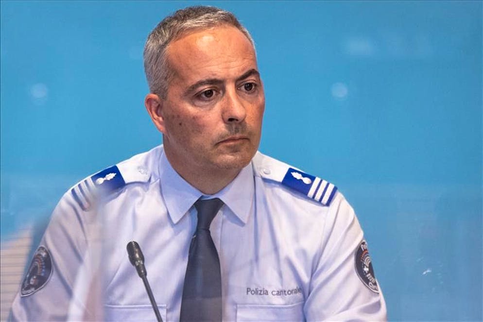 Il comandante Matteo Cocchi