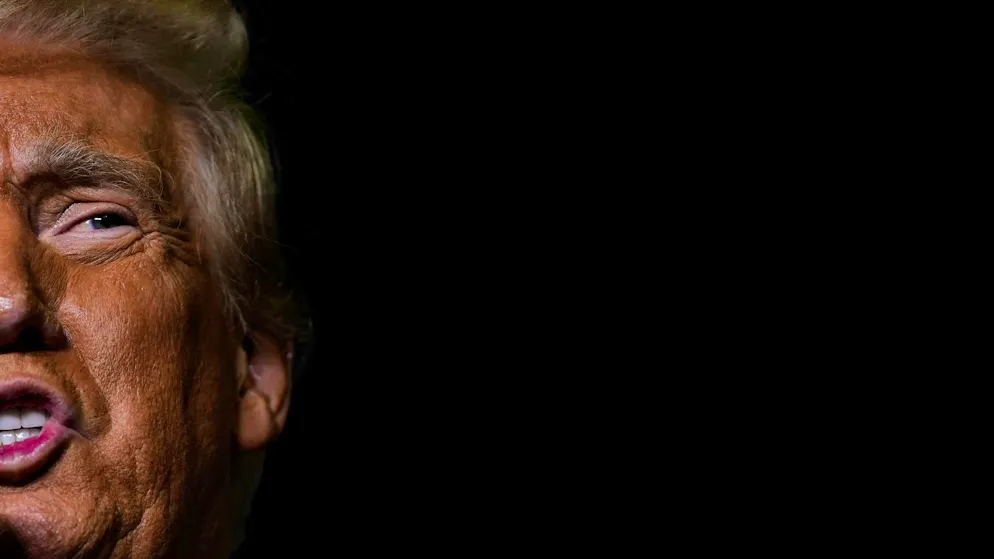 Unpredictable and quick-tempered: US President Donald Trump.