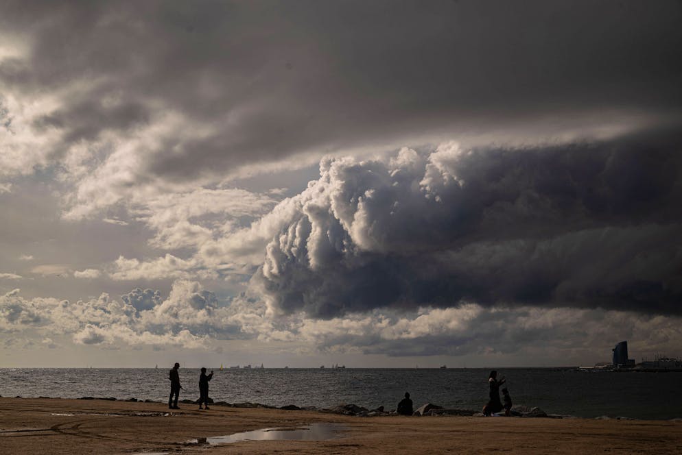 Une alerte orange est en place à Barcelone, avec de possibles précipitations supérieures à 100 litres par mètre carré au cours de la journée. (archives)