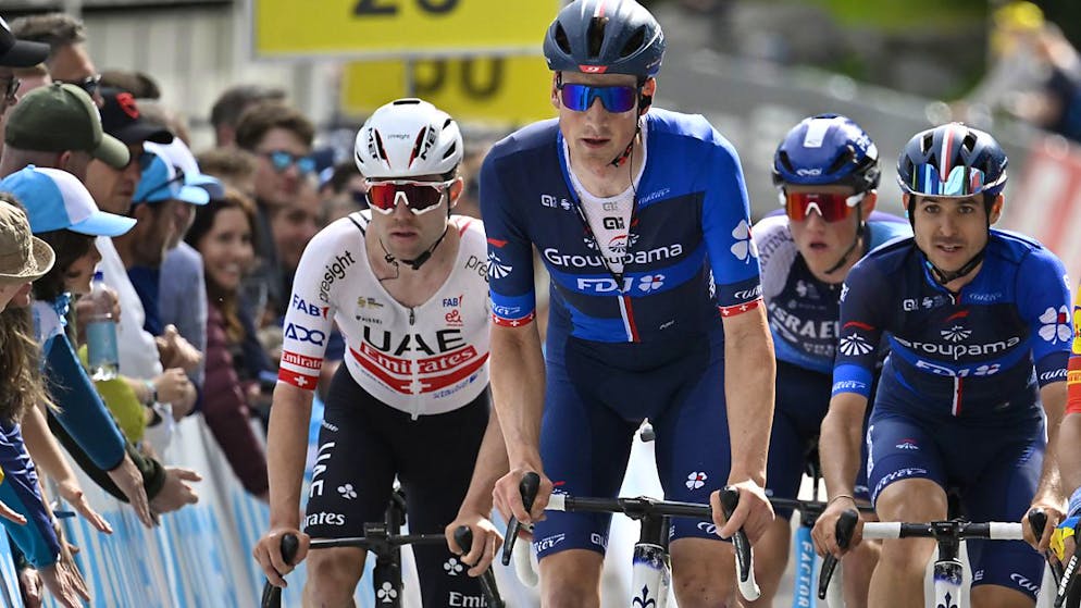 An der Tour de Suisse 2025, the Fahrer gleich zweimal starts in Aarau