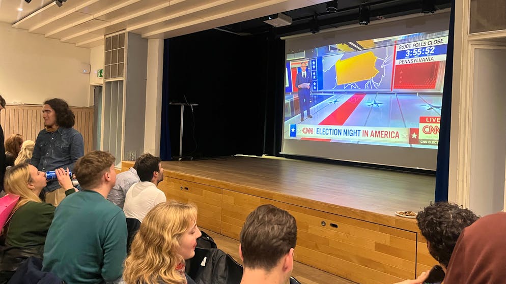 Der Livestream im Karl der Grosse in Zürich.