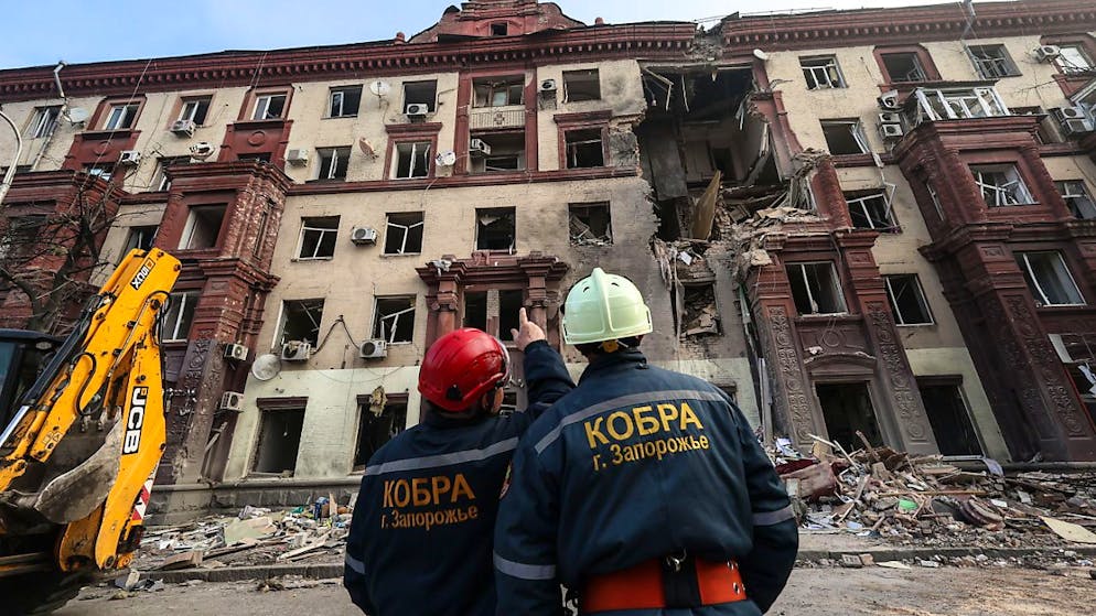 Une nouvelle frappe russe a fait 6 morts mardi matin sur la ville de Zaporijjia dans le sud de l'Ukraine, selon le gouverneur régional (archives).