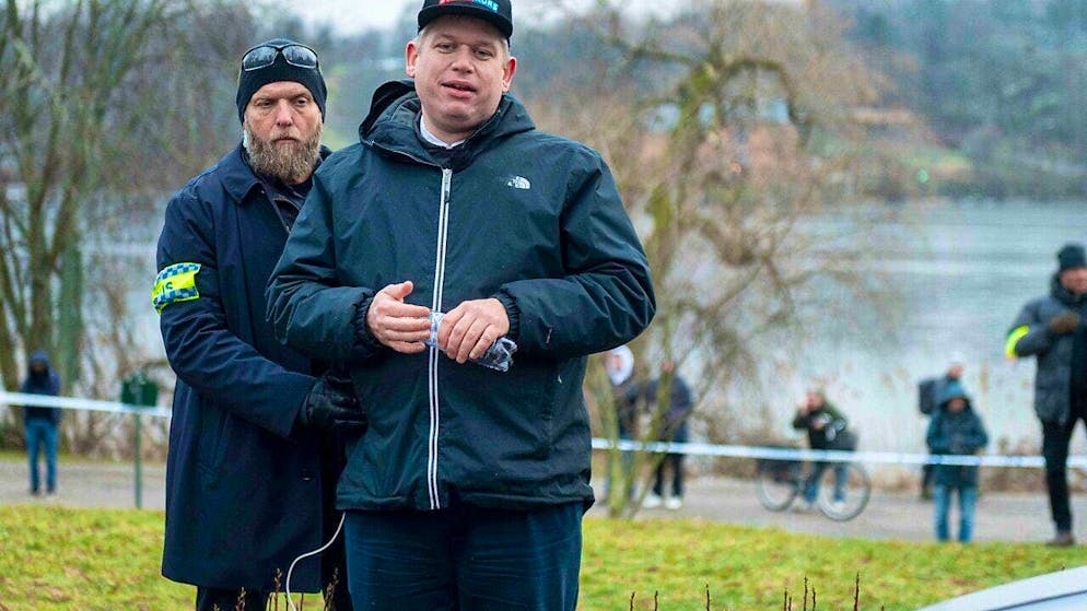 ARCHIVE - The far-right politician Rasmus Paludan has been sentenced to prison. Photo: Joel Lindhe/ZUMA Press Wire/dpa