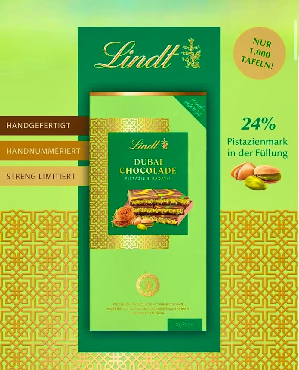 The Dubai chocolate will soon be available in Switzerland.