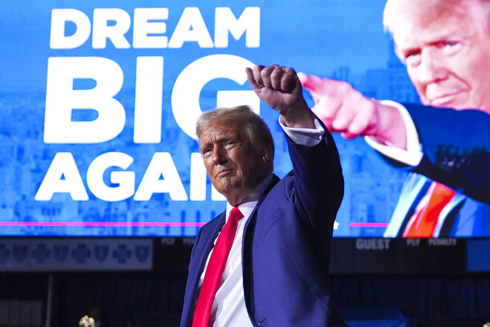 Donald Trump erfährt in der Schweiz mehr Unterstützung als anderswo. 