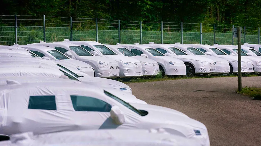 New car sales continued to fall in October. (Archive image)