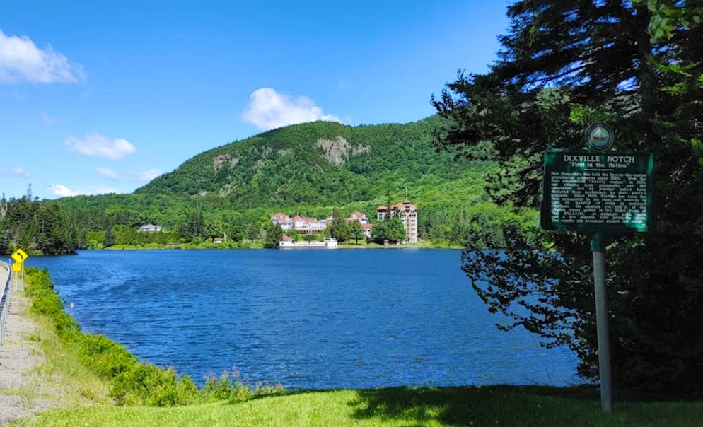 Dixville Notch am Lake Gloriette.