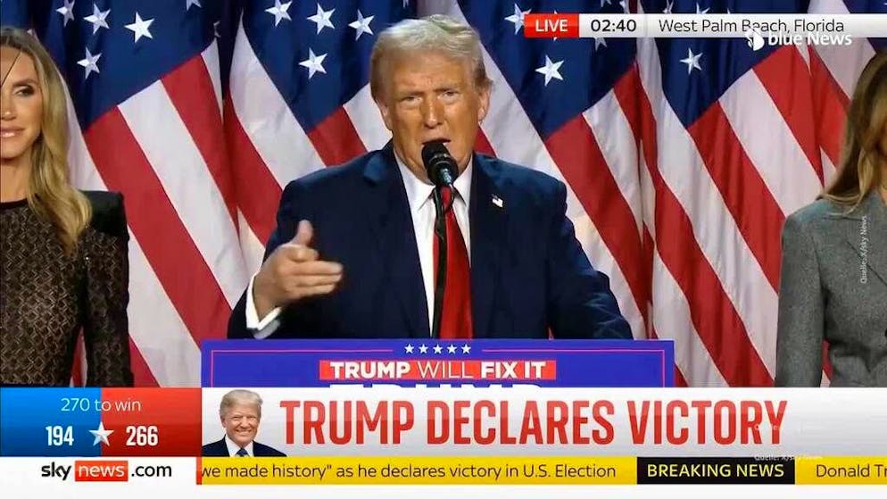 USA 2024. Trump elogia Musk: «Il razzo è sceso in modo così bello che è stato incredibile»