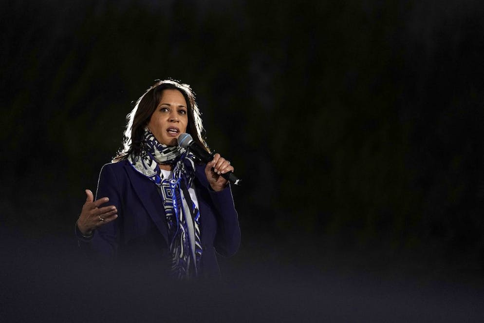 Kamala Harris in una foto del 2020.