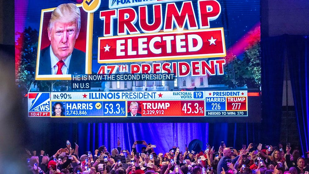 Vittoria netta di Donald Trump e dei repubblicani oggi negli Stati Uniti