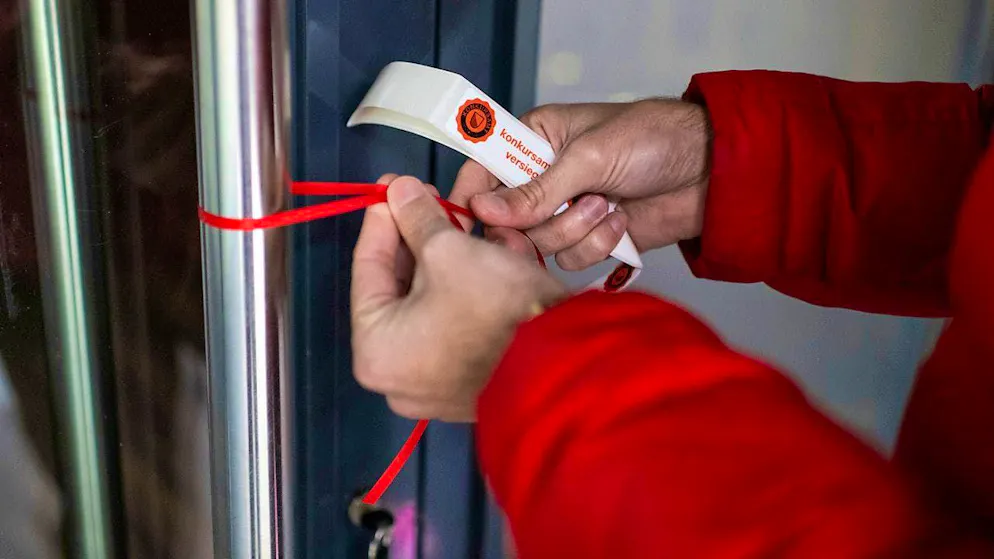 Company bankruptcies are increasing significantly (symbolic image)