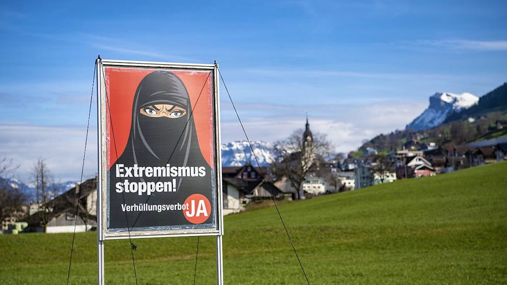 Ban on face coverings comes into force in January. Anyone who covers their face risks a fine of up to 1,000 francs