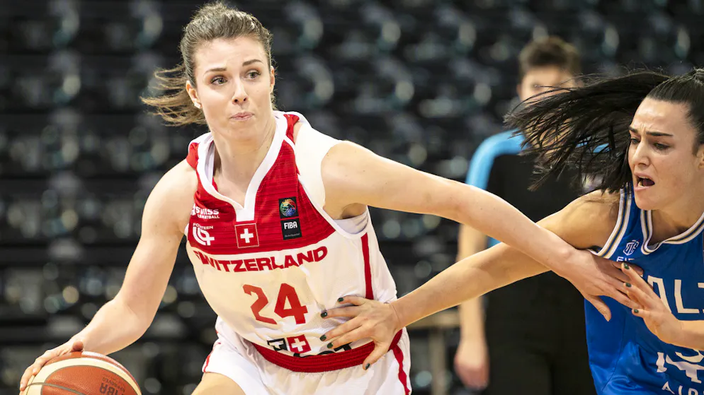 Evita Herminjard a inscrit 19 points pour la Suisse.
