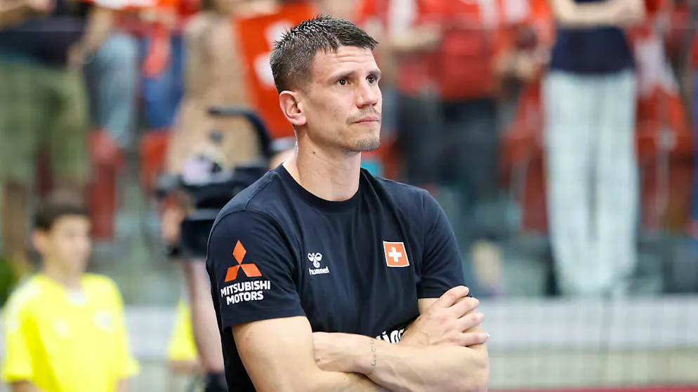 Nati coach Andy Schmid ahead of the World Cup. 