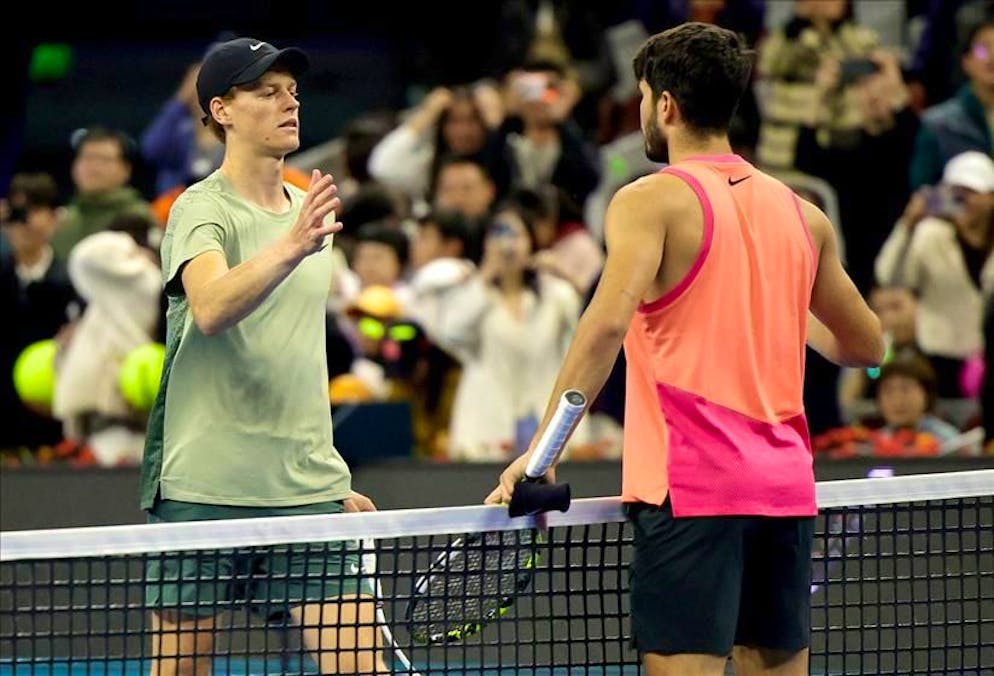 Sinner e Alcaraz divisi non solo dalla rete
