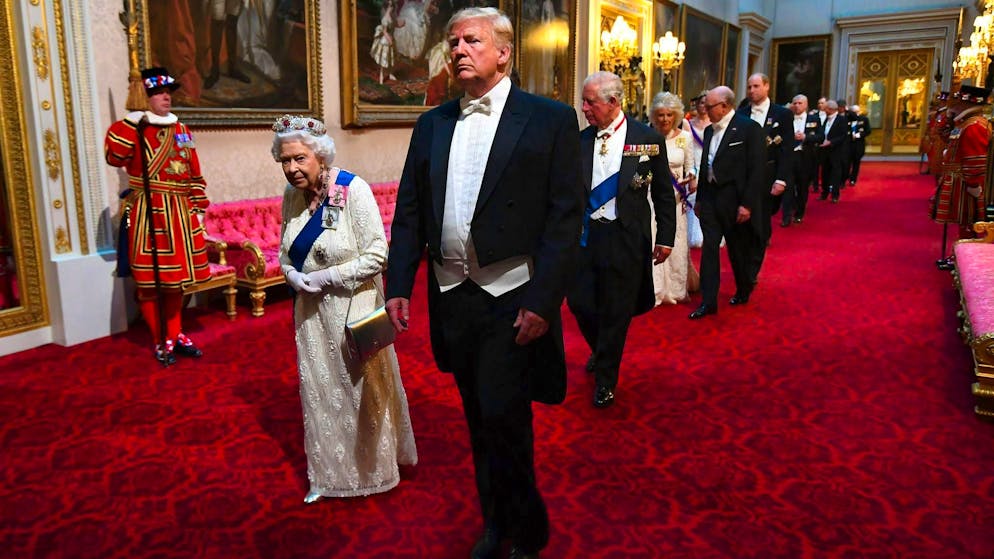 Trump et la famille royale : quelle est la nature de leur relation ? - Galerie. La défunte reine n'aurait pas été très attirée par Trump. (photo d'archives)