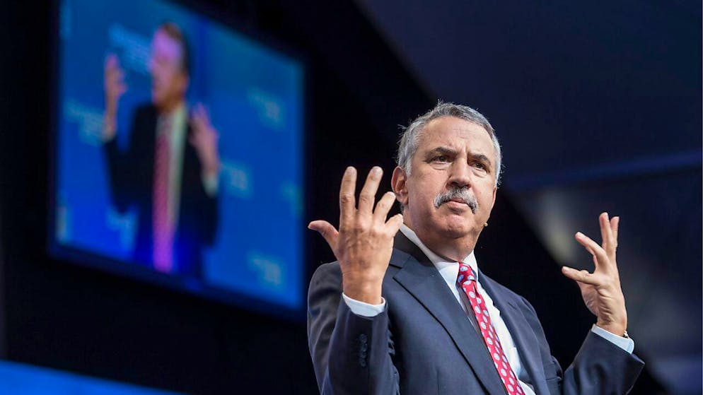 Il 3 volte vincitore del premio Pulitzer Thomas Friedman. (Immagine d'archivio).