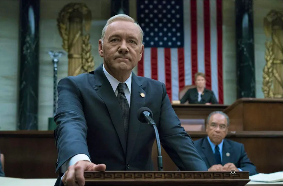 Why these series work even without leading actors. Kevin Spacey's character Francis Underwood was suddenly killed off after several successful seasons.