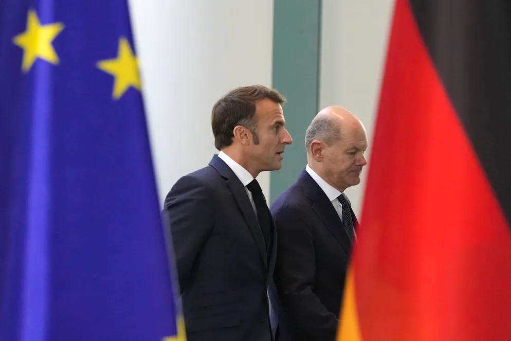 Le couple franco-allemand, sans lequel la machine européenne se grippe immanquablement, est en mauvaise posture. (archives)