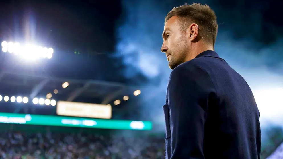 Coach Enrico Maassen is looking for his first win since September with FC St. Gallen in Belfast