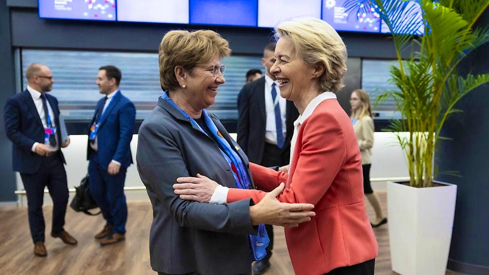 The two presidents met in Budapest to discuss the ongoing negotiations between Switzerland and the EU.