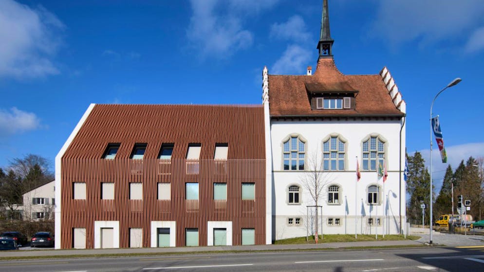 Il Tribunale distrettuale di Münchwilen (TG). (immagine d'illustrazione)