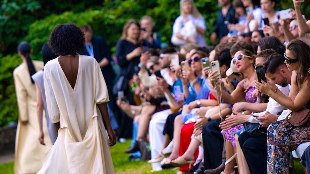 The dream of many young women - to work as a model one day. (symbolic image)