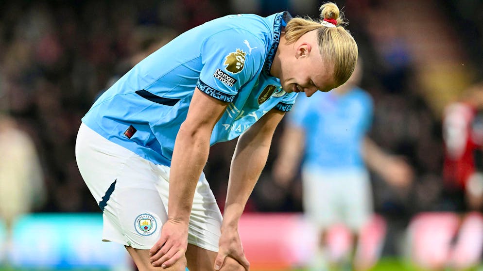 Erling Haaland et Manchester City traversent une passe compliquée.