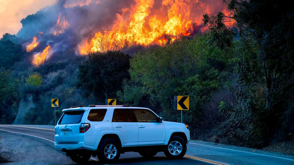 California wildfire spreads - homes destroyed - Gallery. The authorities have ordered evacuations.  