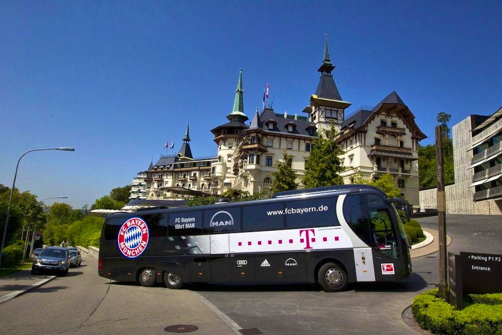 Ospiti illustri in un hotel illustre: l'FC Bayern ha soggiornato al Dolder nell'agosto 2011.